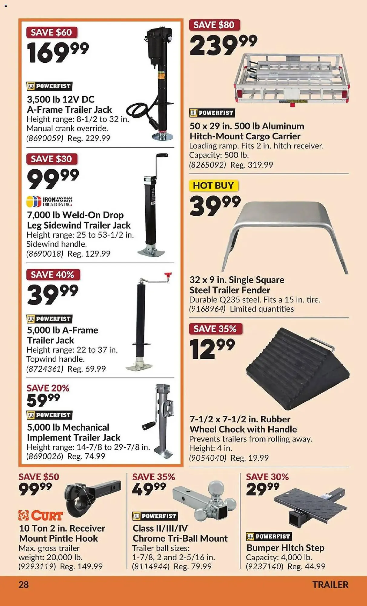 Princess Auto flyer from December 30 to January 11 2026 - flyer page 33