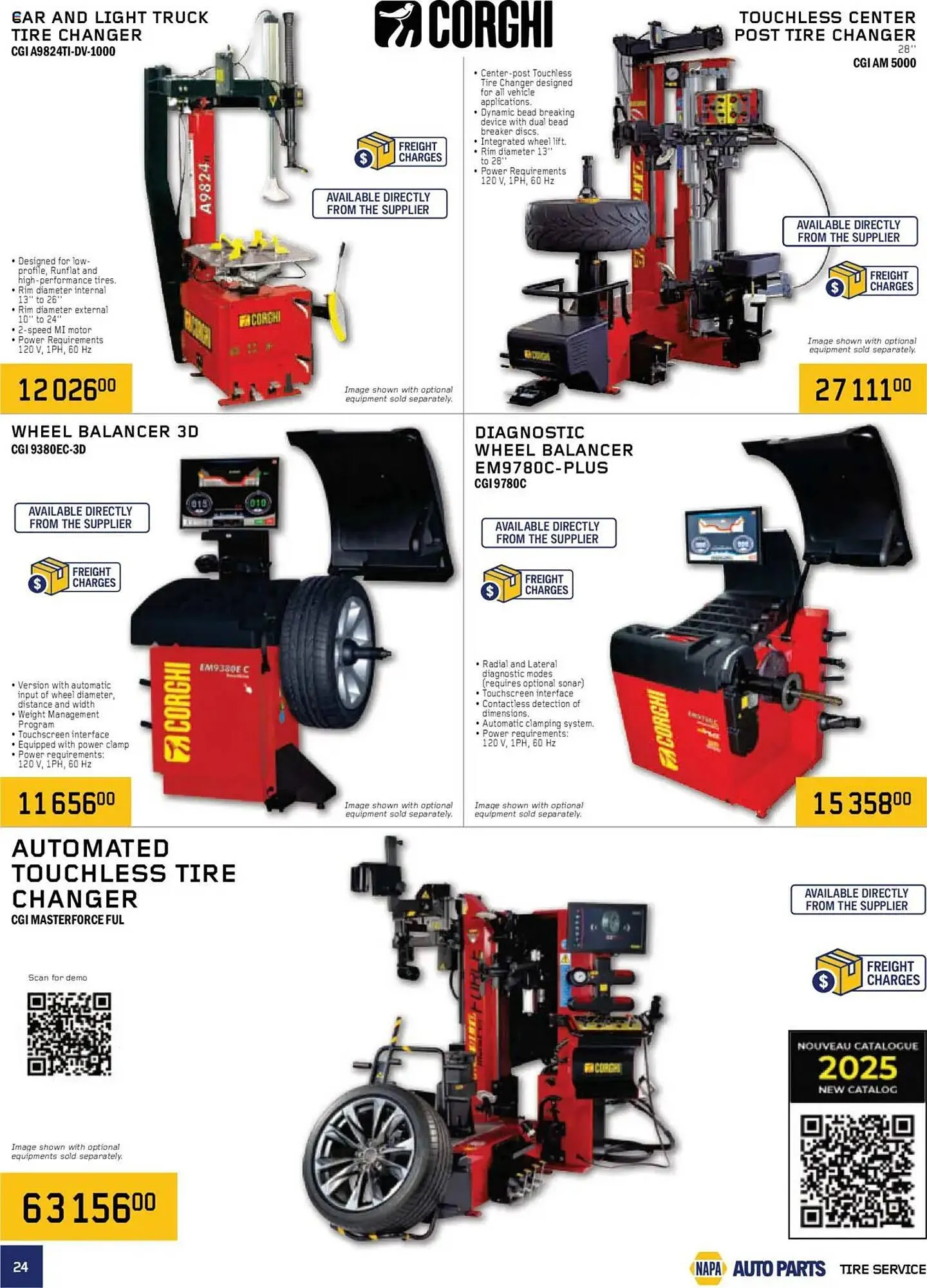 NAPA Auto Parts flyer from October 1 to January 1 2026 - flyer page 24