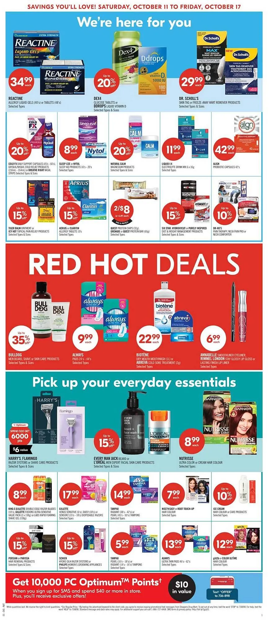 Shoppers Drug Mart flyer from October 11 to October 17 2025 - flyer page 12