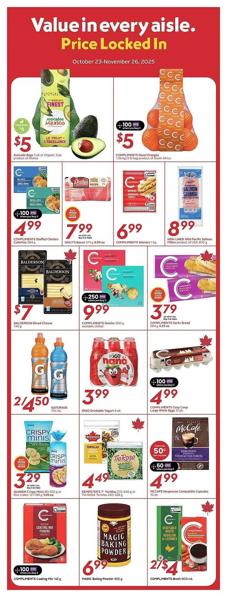 Safeway flyer from October 23 to October 29 2025 - flyer page 13