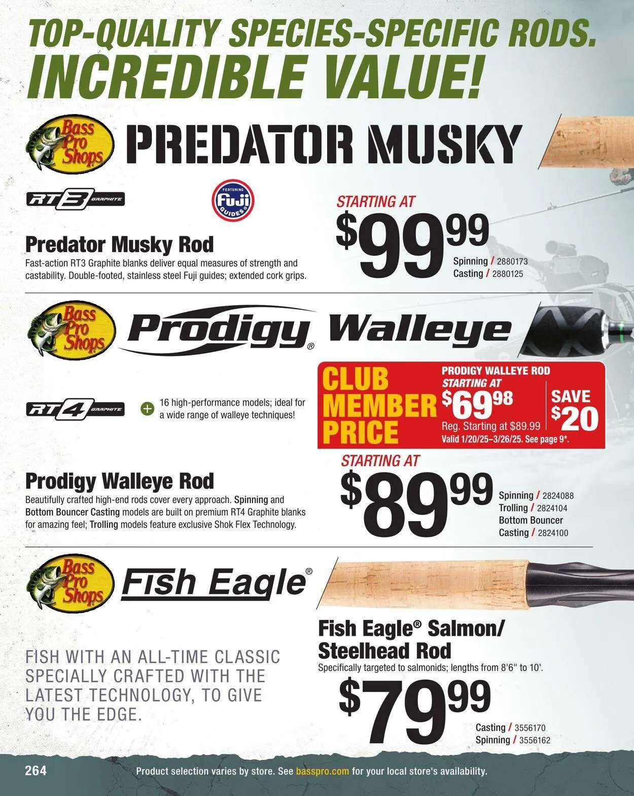 Bass Pro Current flyer from April 7 to April 21 2025 - flyer page 264