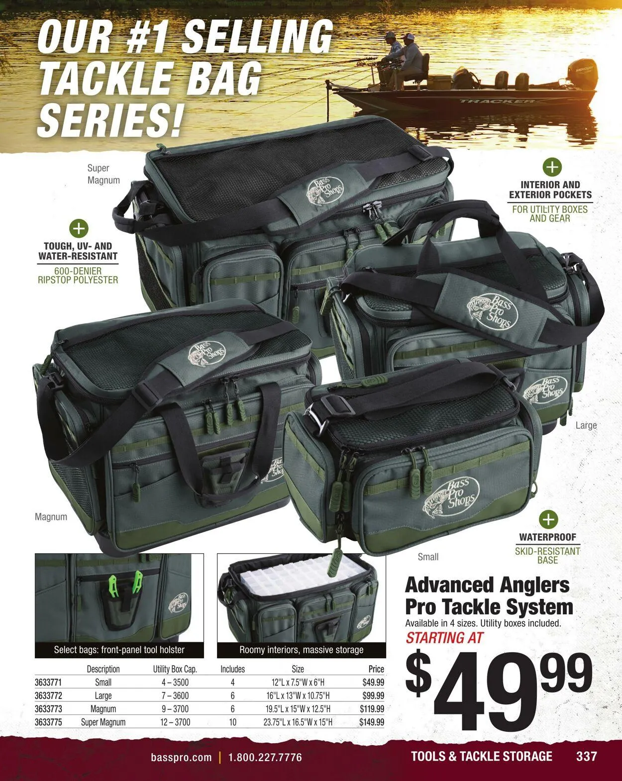 Bass Pro Current flyer from April 7 to April 21 2025 - flyer page 337