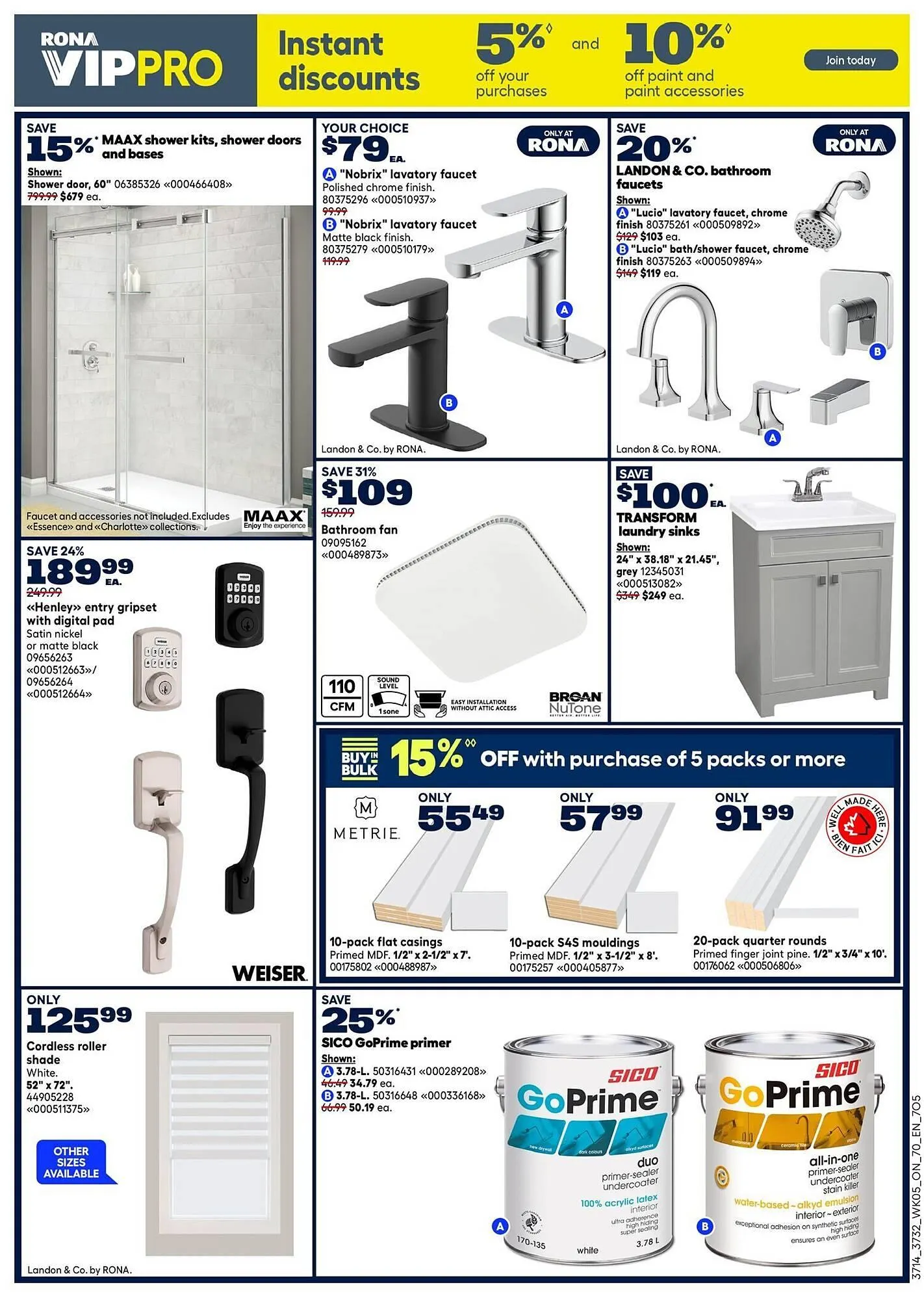 RONA flyer from February 26 to March 5 2026 - flyer page 4
