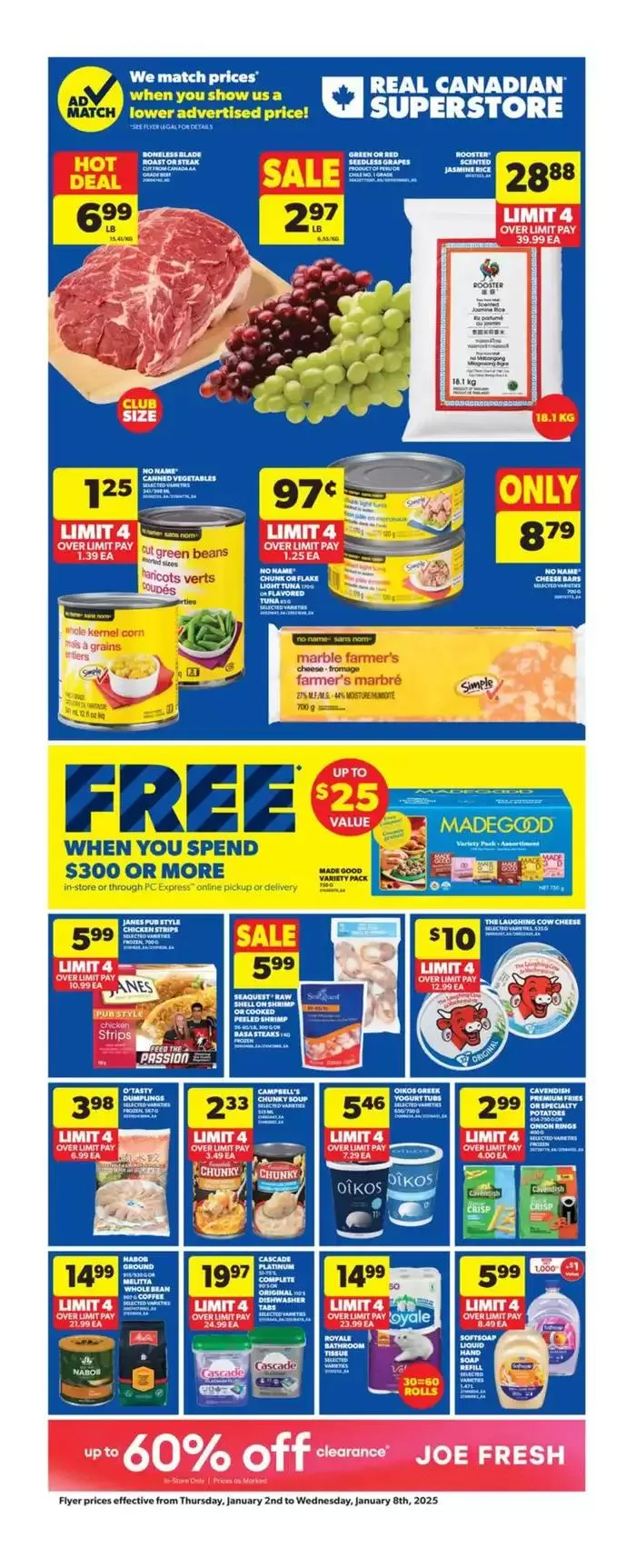 Discounts and promotions from January 2 to January 8 2025 - flyer page 3