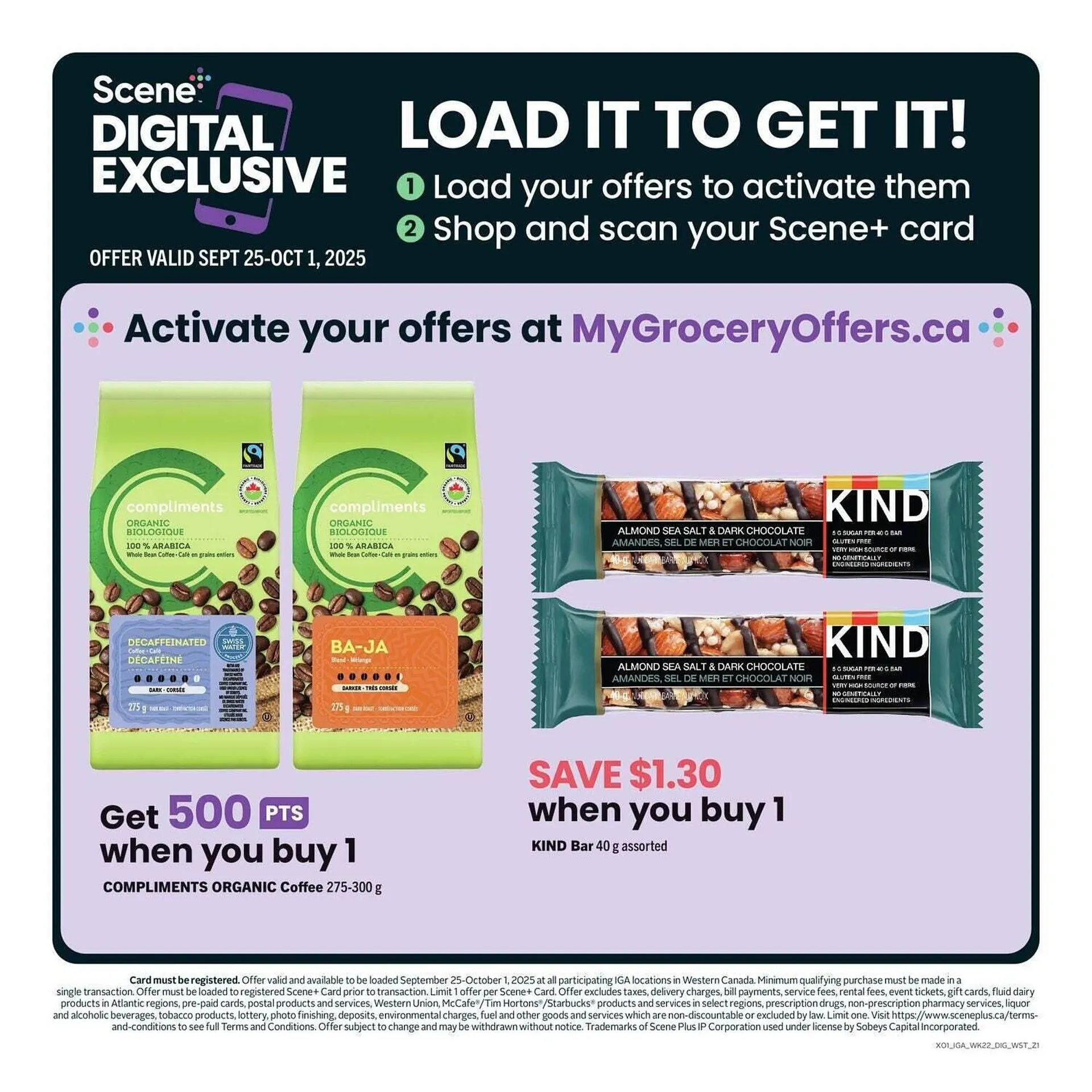 IGA flyer from September 26 to October 17 2025 - flyer page 11