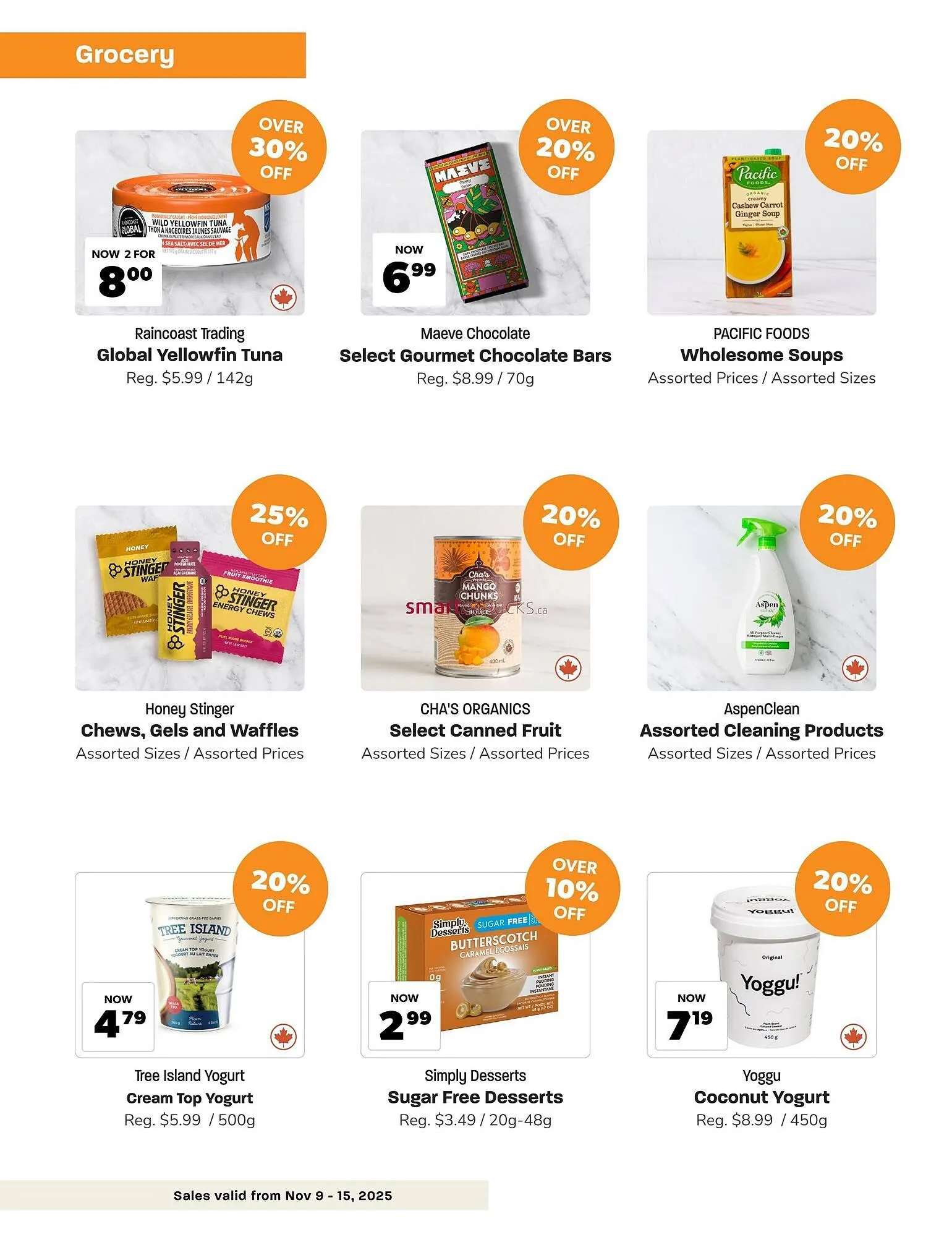 Blush Lane Organics flyer from November 9 to November 22 2025 - flyer page 3