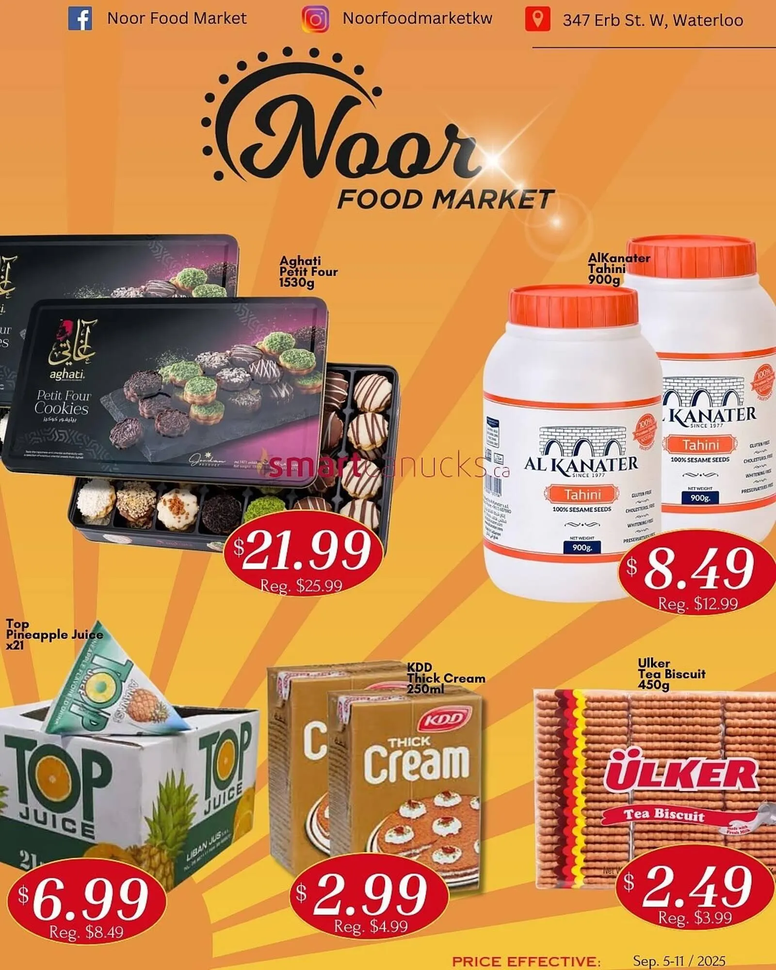 Noor Food Market flyer from September 5 to September 11 2025 - flyer page 1