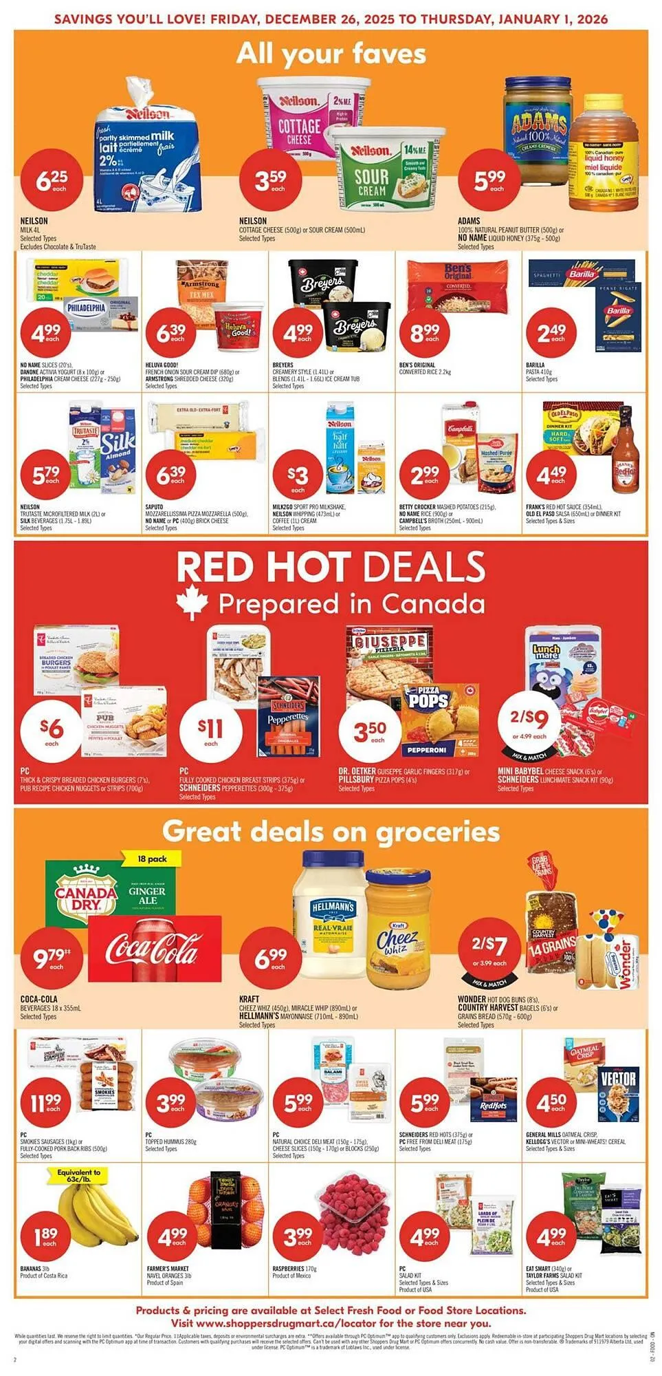Shoppers Drug Mart flyer from December 25 to January 1 2026 - flyer page 4