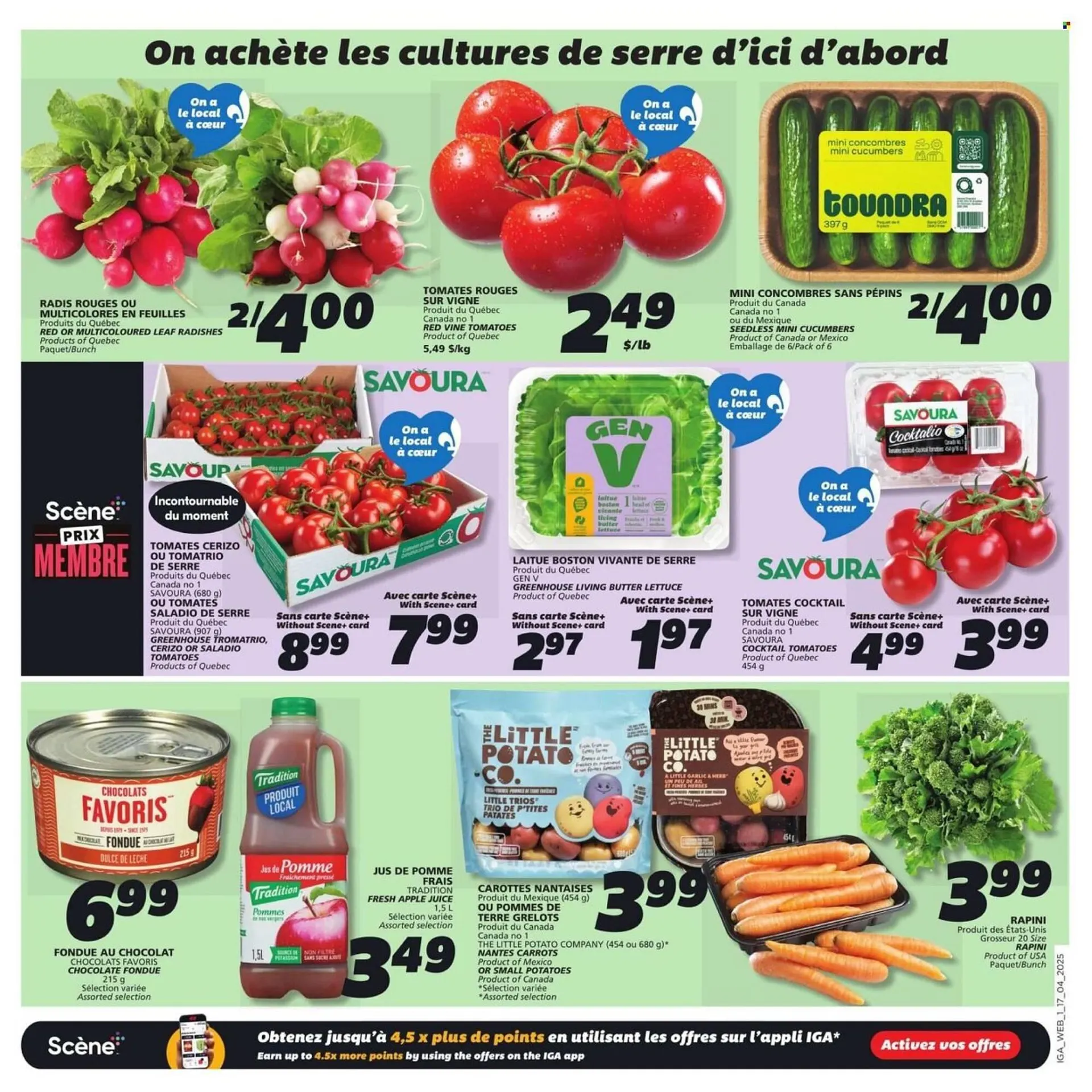 IGA flyer from April 17 to April 23 2025 - flyer page 12