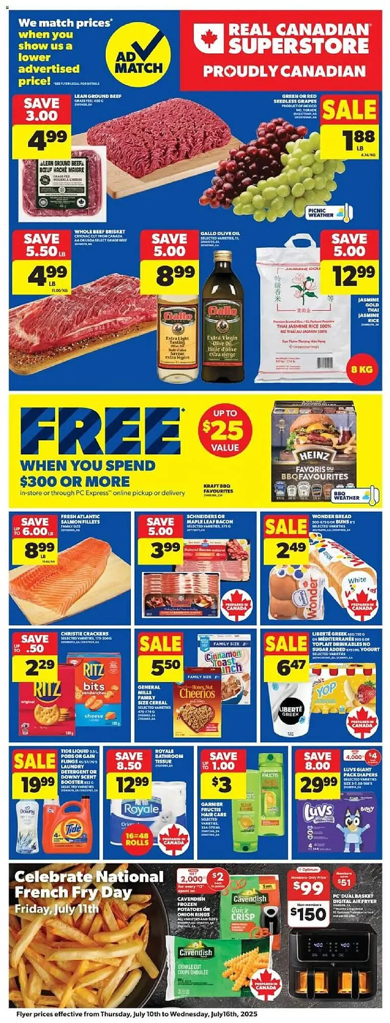 Real Canadian Superstore flyer from July 10 to July 16 2025 - flyer page 3