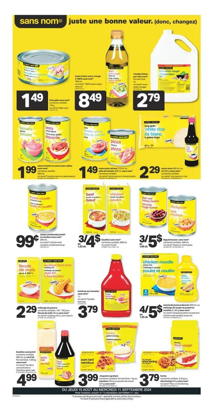 Our best offers for you from September 5 to September 11 2024 - flyer page 12