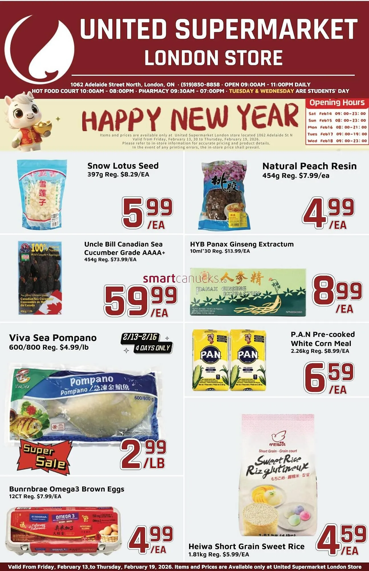 United Supermarket flyer - 1