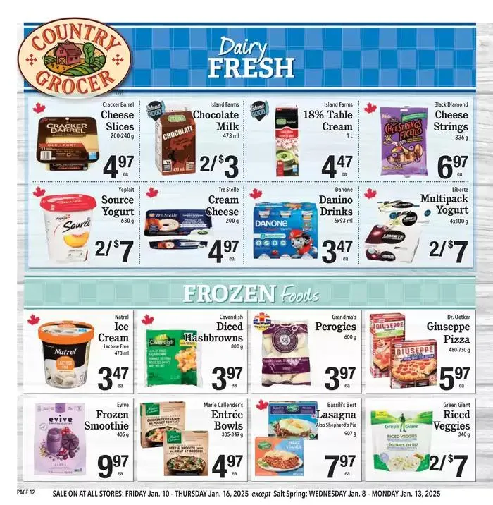 New offers to discover from January 8 to January 15 2025 - flyer page 12