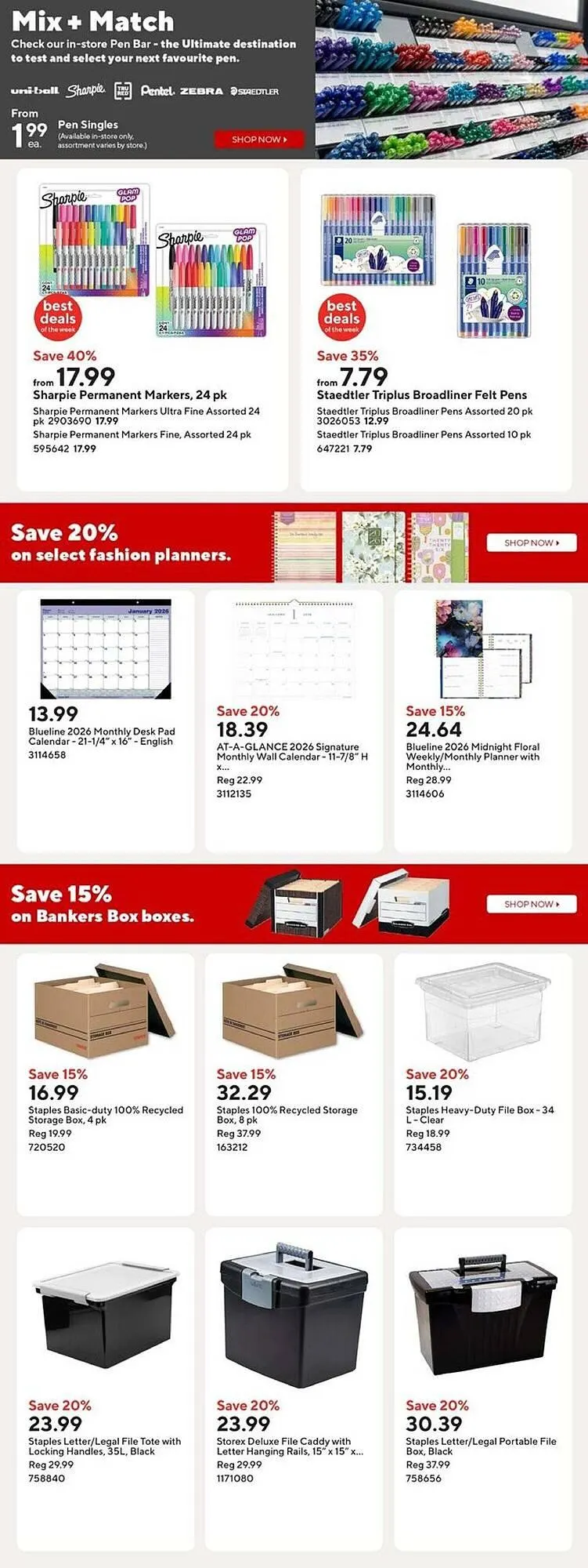 Staples flyer from October 31 to November 13 2025 - flyer page 10