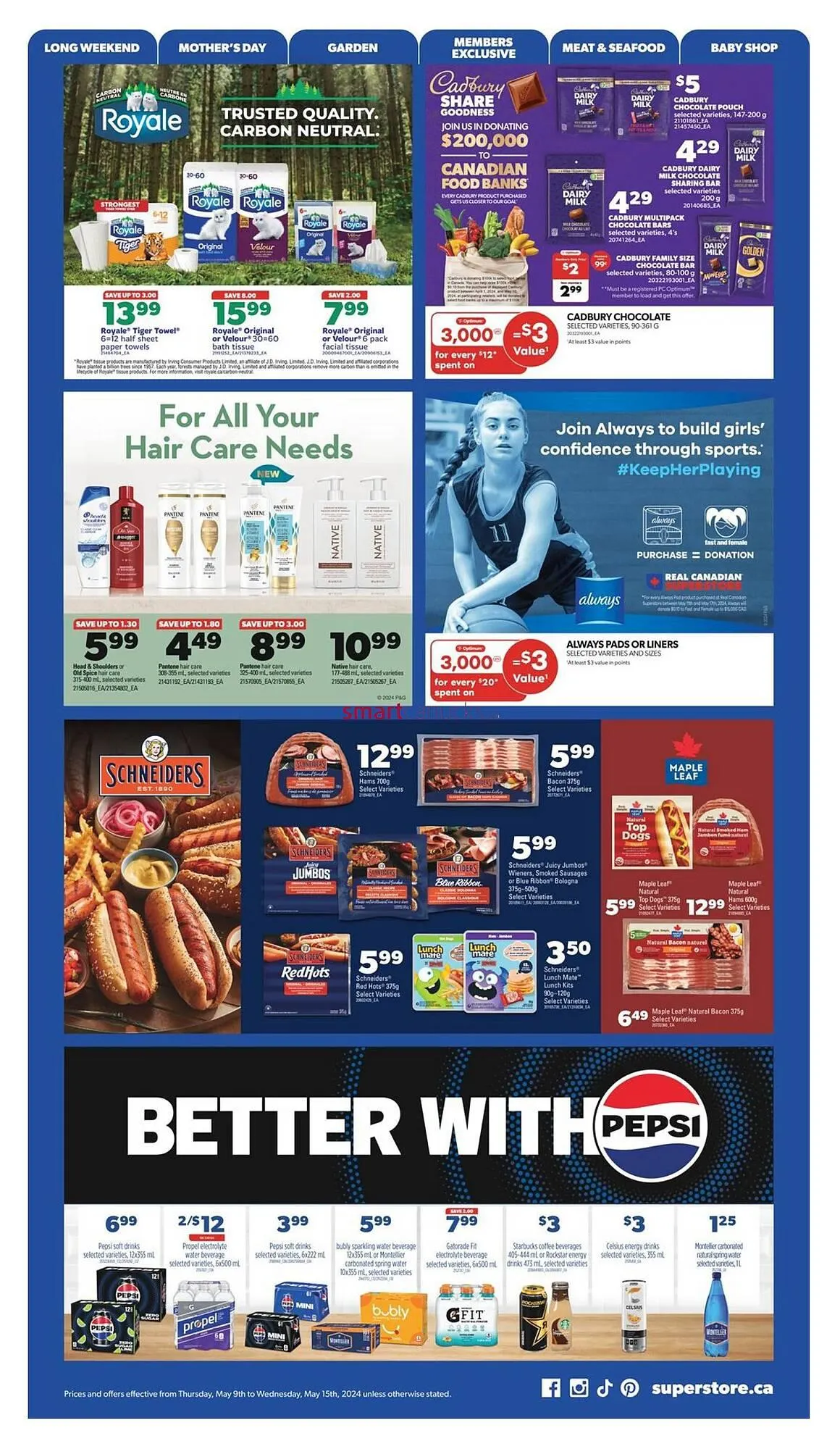 Real Canadian Superstore flyer from May 9 to May 15 2024 - flyer page 40