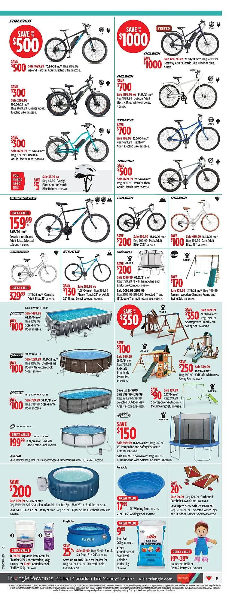 Canadian Tire flyer from April 16 to April 22 2025 - flyer page 9