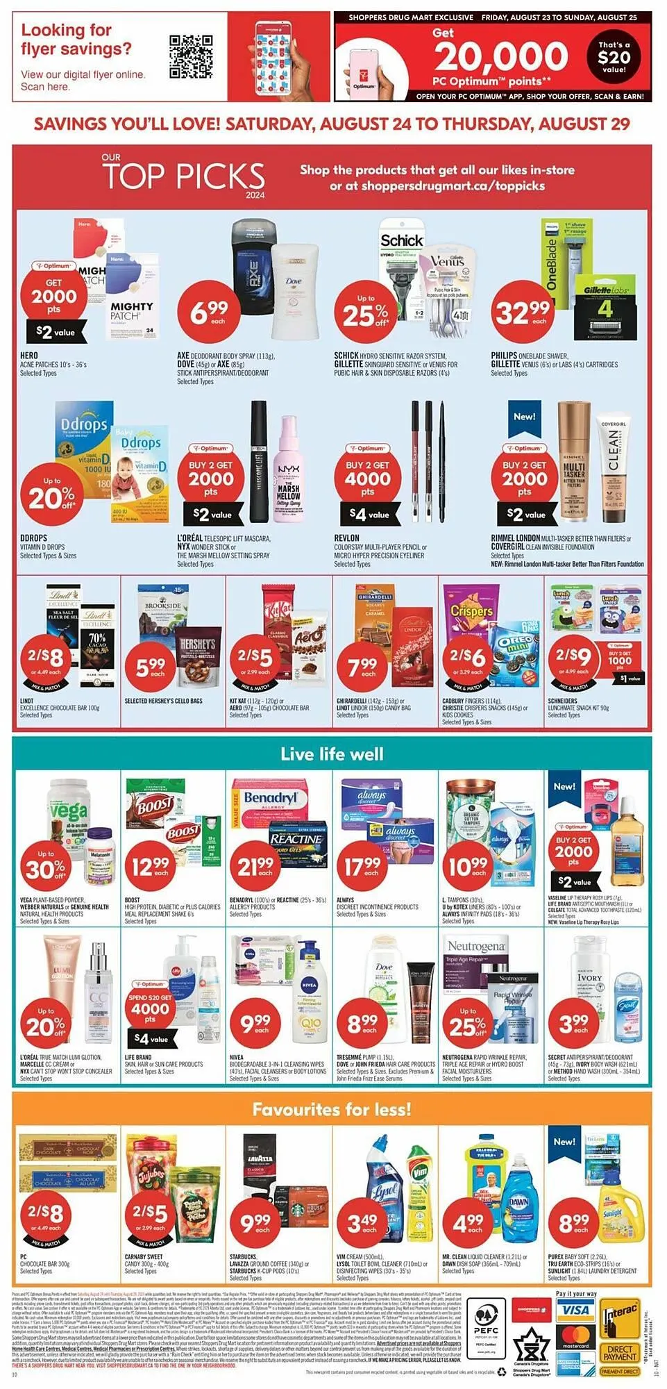 Shoppers Drug Mart flyer from August 22 to September 12 2024 - flyer page 24