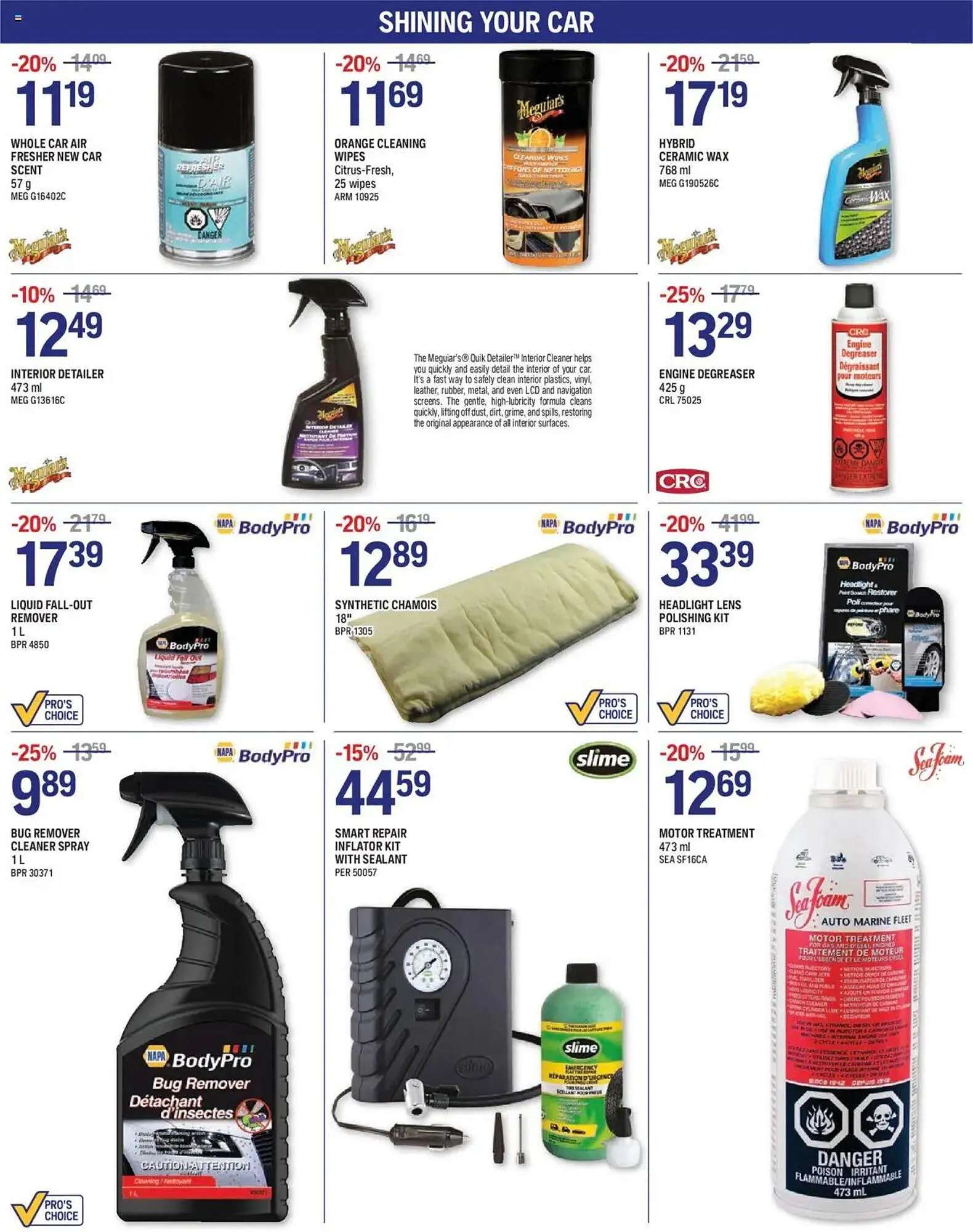 NAPA Auto Parts flyer from September 2 to September 30 2025 - flyer page 7