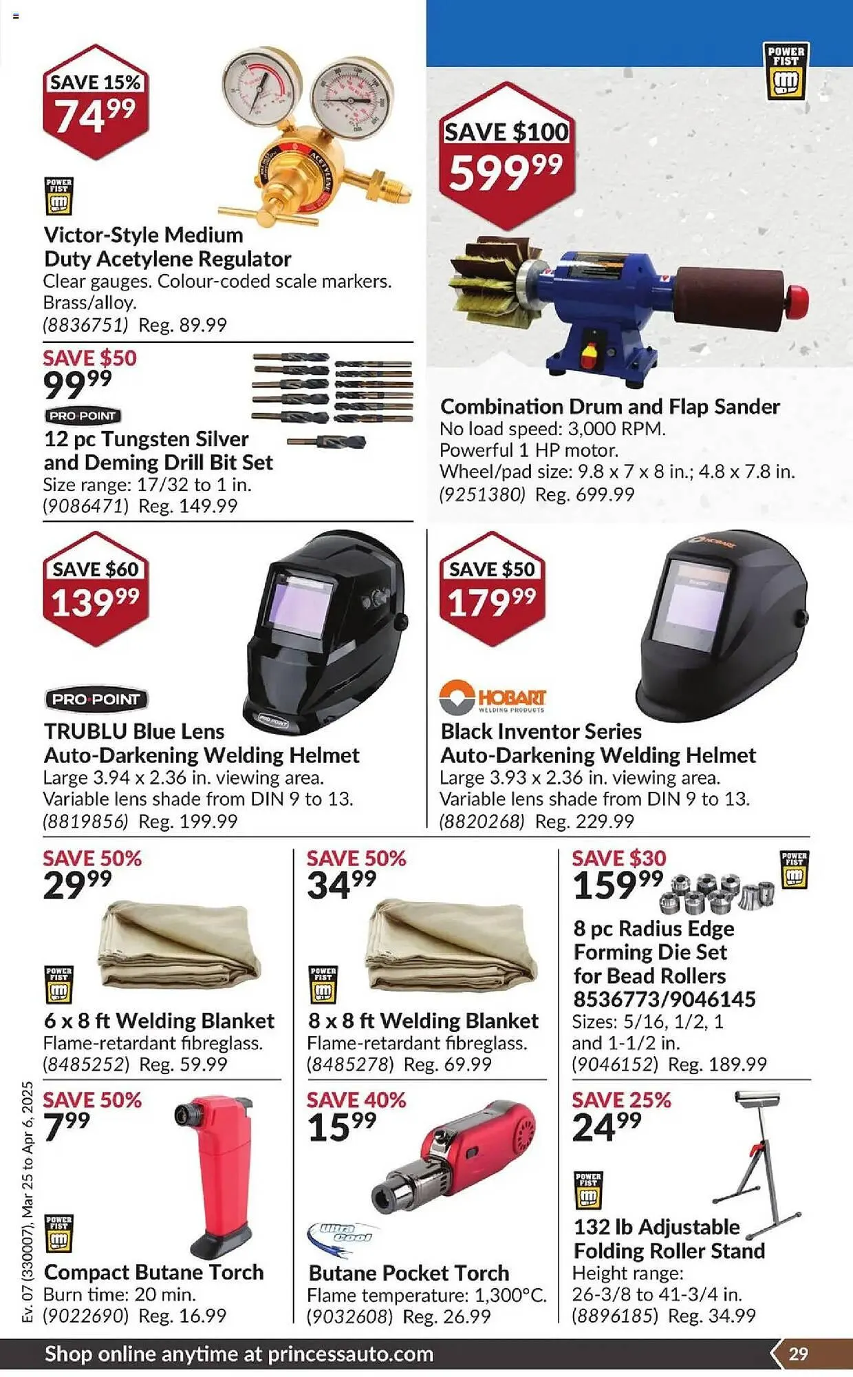 Princess Auto flyer from March 25 to April 6 2025 - flyer page 34