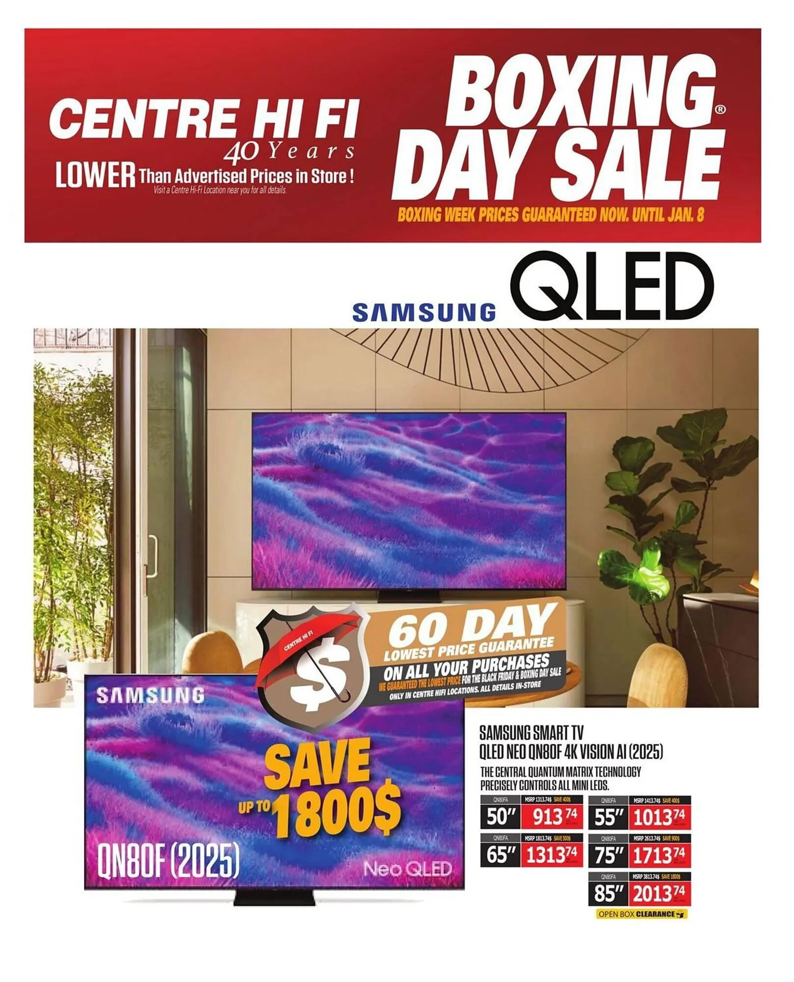 Centre Hi-Fi flyer from January 2 to January 8 2026 - flyer page 22