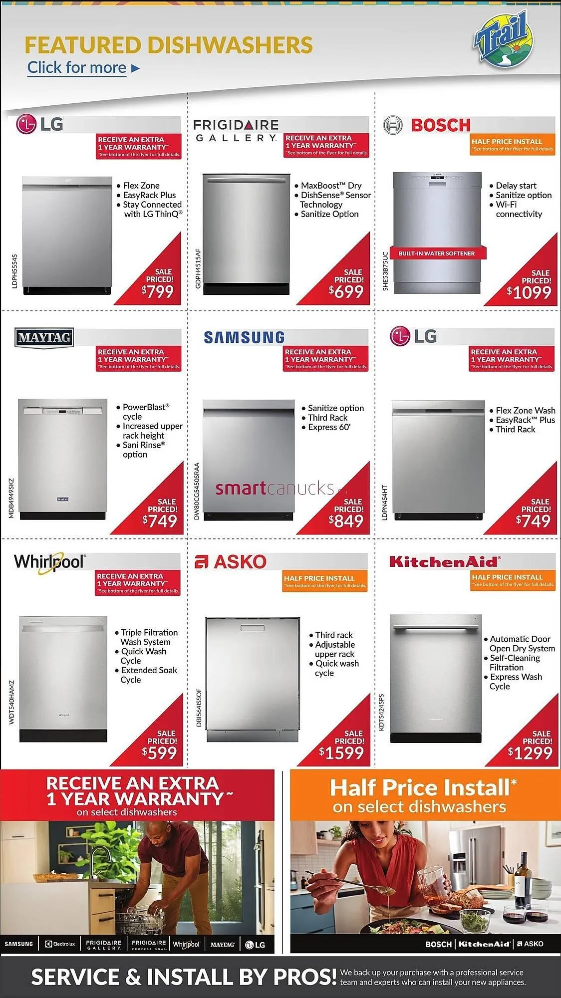 Trail Appliances flyer from January 15 to January 18 2026 - flyer page 2