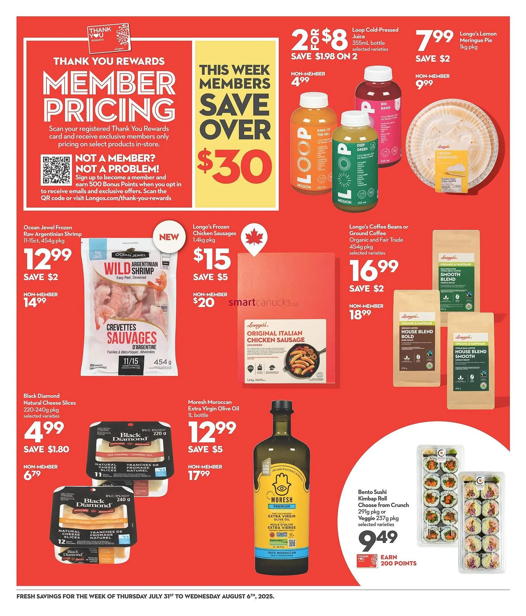 Longo's flyer from July 31 to August 6 2025 - flyer page 3