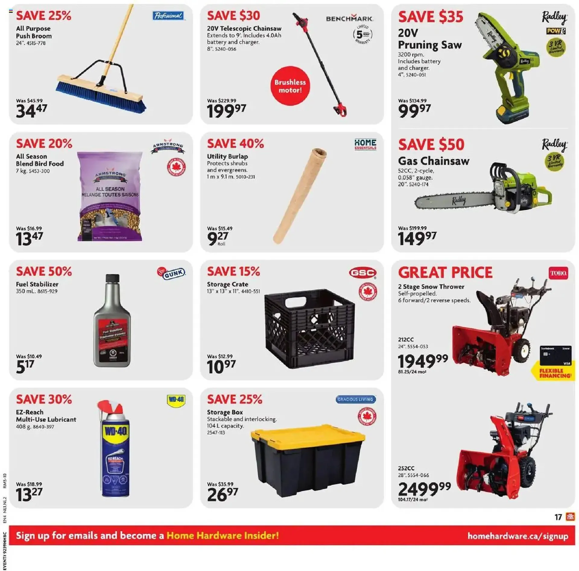 Home Hardware flyer from September 25 to October 9 2025 - flyer page 18