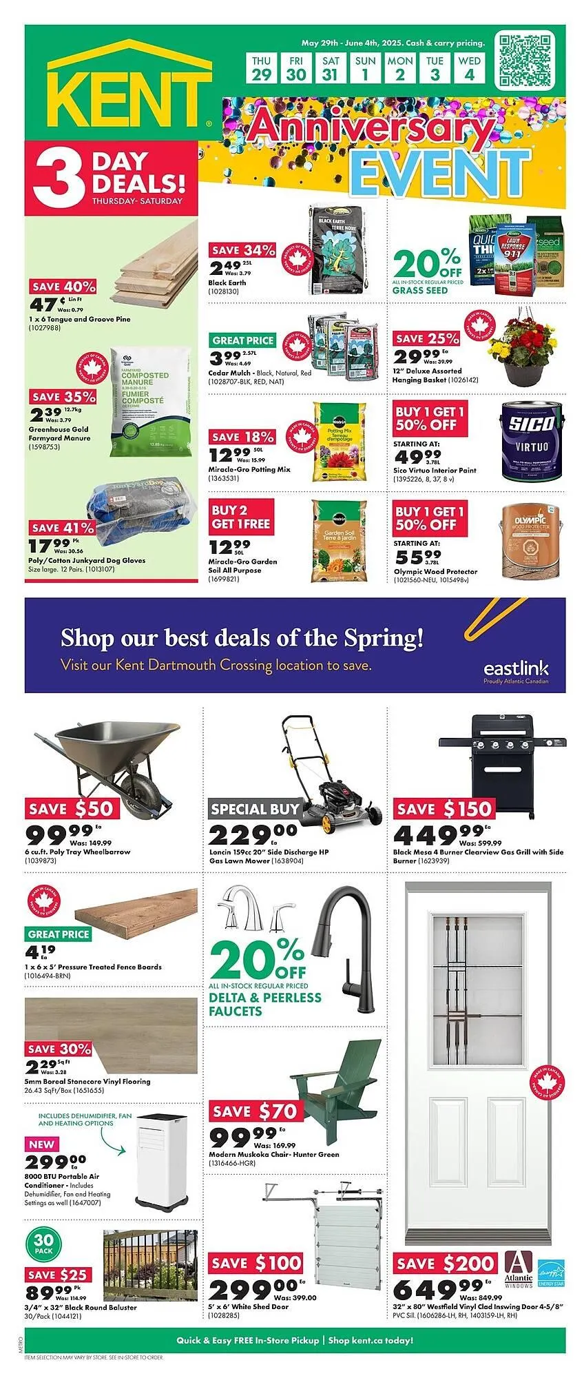 Kent flyer from May 28 to June 15 2025 - flyer page 1