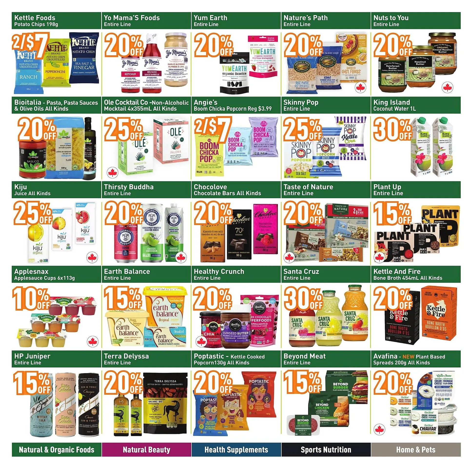 Healthy Planet flyer from July 29 to September 10 2025 - flyer page 14