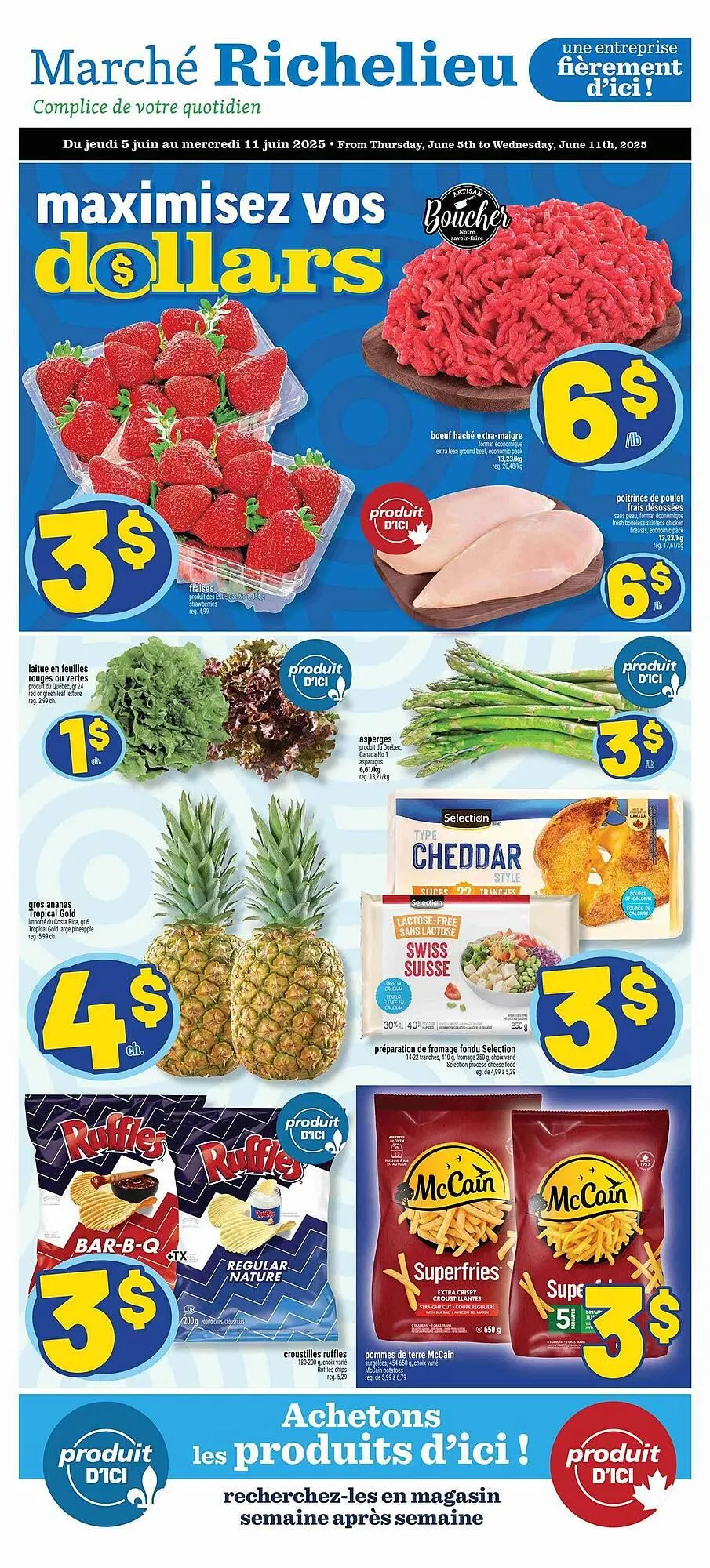 Marché Richelieu flyer - 1