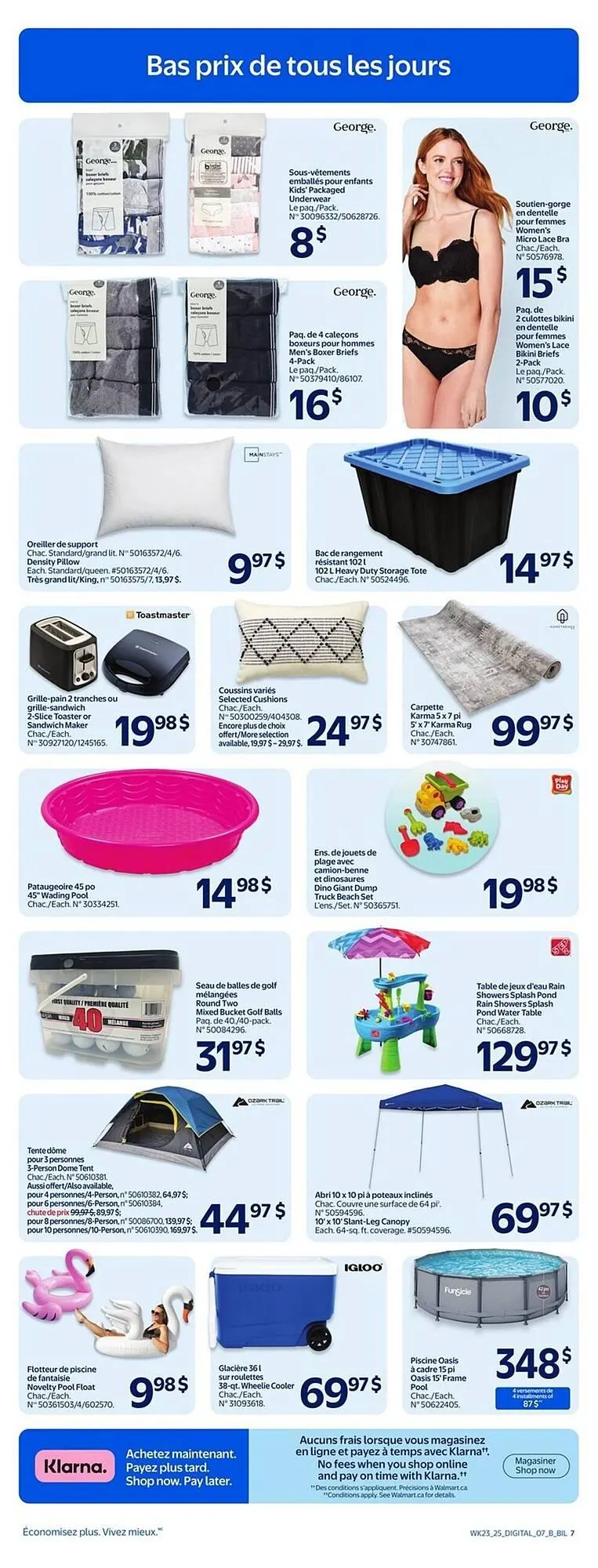 Walmart flyer from July 3 to July 10 2025 - flyer page 13