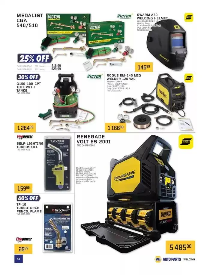 Top offers for smart savers from January 1 to March 31 2025 - flyer page 54