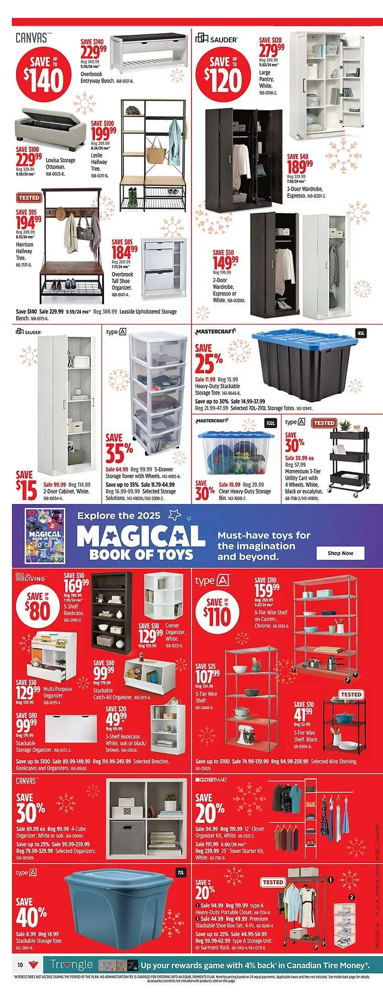 Canadian Tire flyer from December 4 to December 10 2025 - flyer page 12