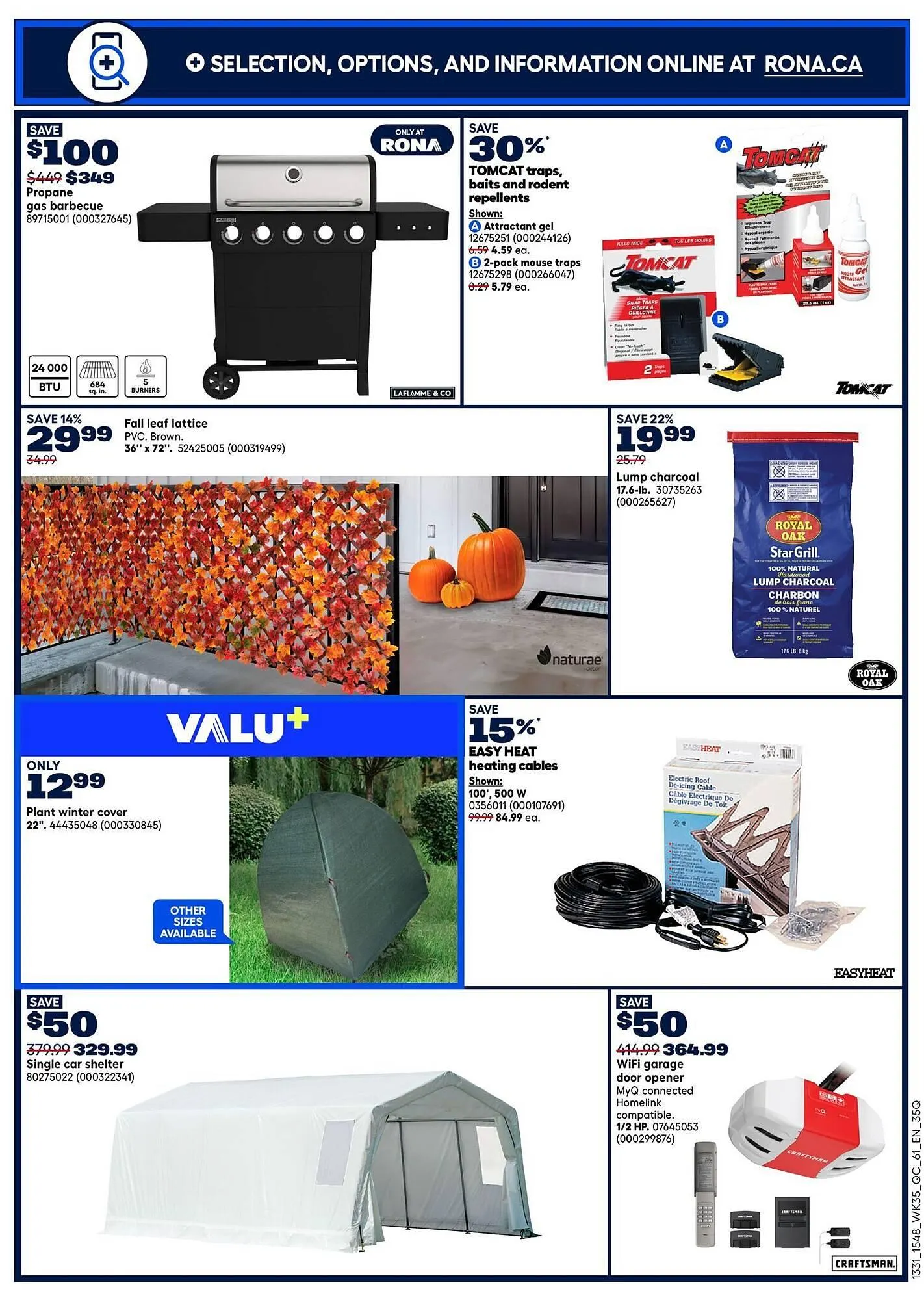 RONA flyer from October 2 to October 9 2025 - flyer page 9