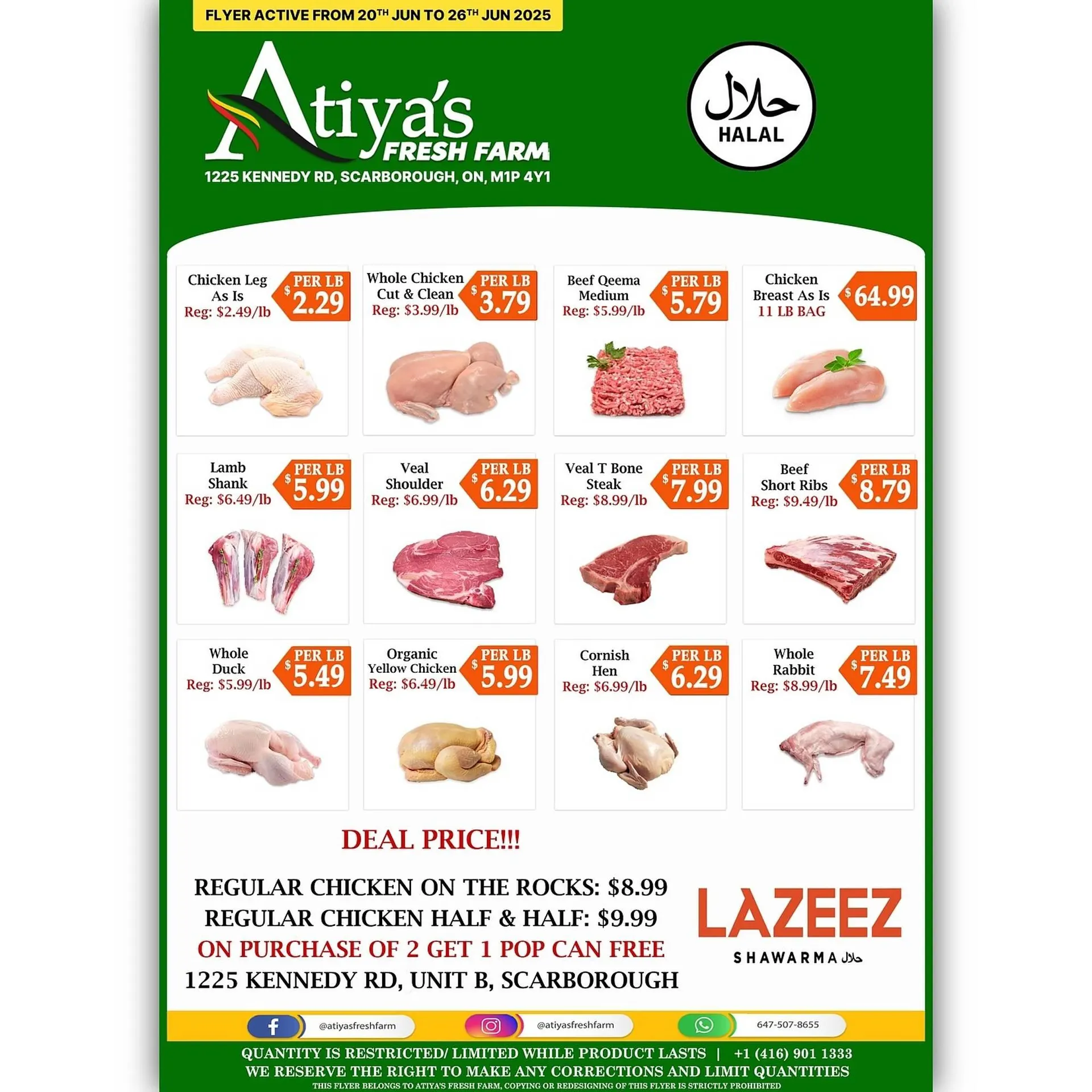Atiya's Fresh Farm flyer from June 20 to June 26 2025 - flyer page 4