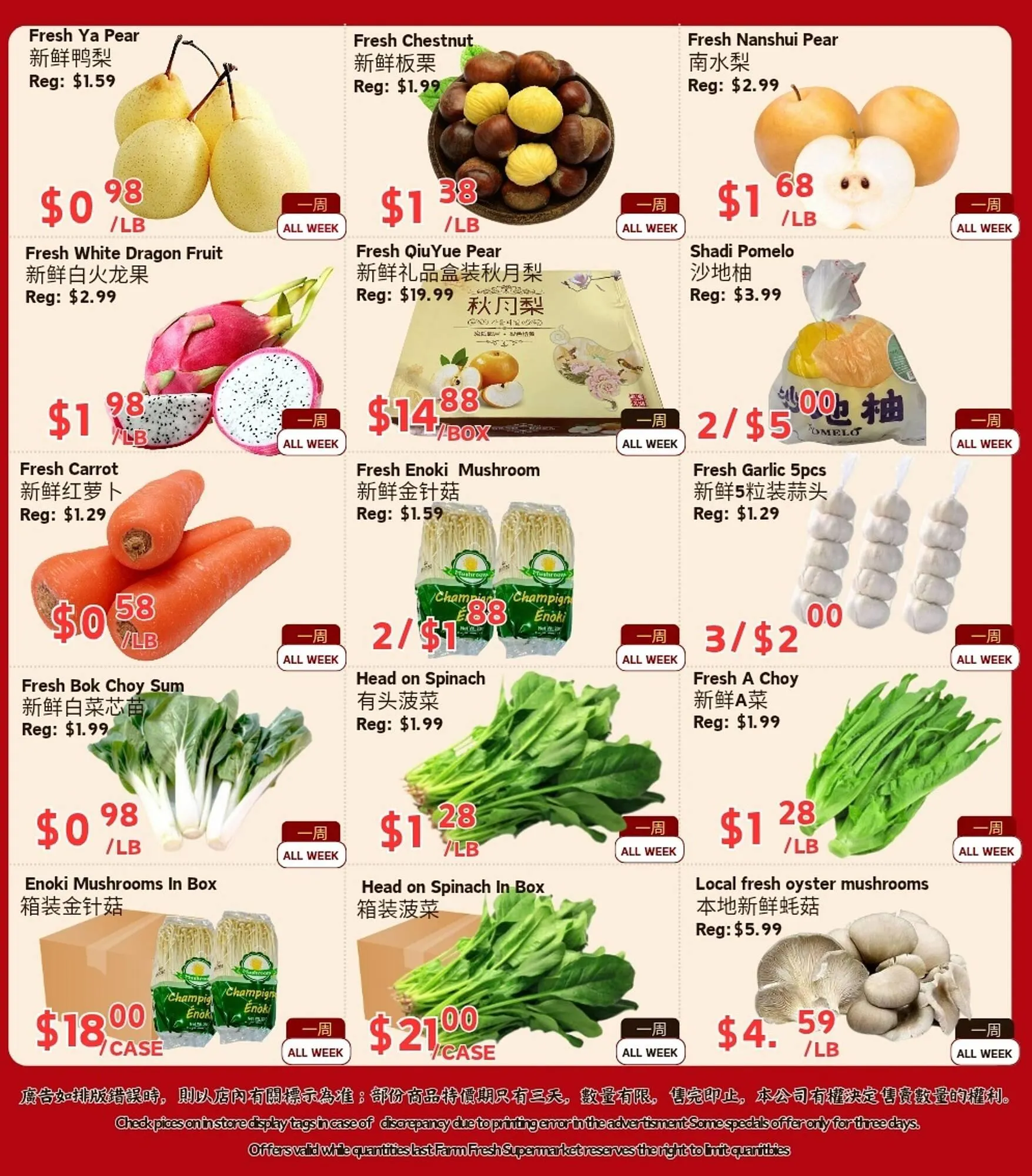 Farm Fresh Supermarket flyer from December 26 to January 1 2026 - flyer page 4