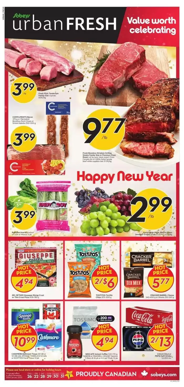 Our best bargains from December 28 to January 11 2025 - flyer page 1