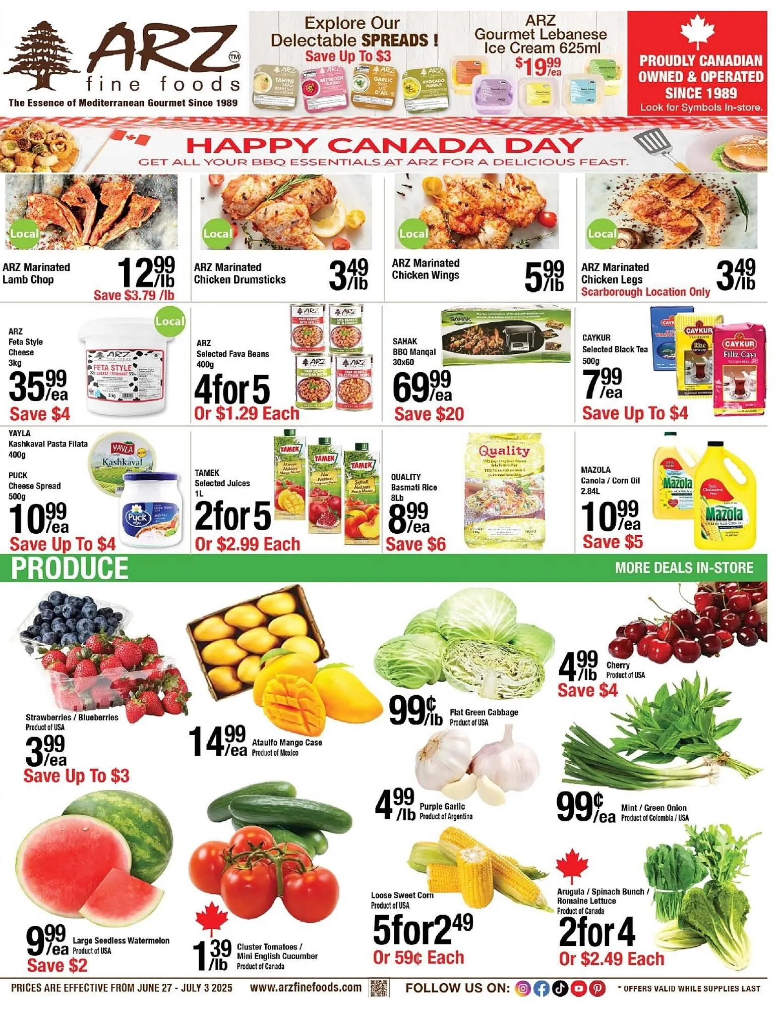 Arz Fine Foods flyer - 1