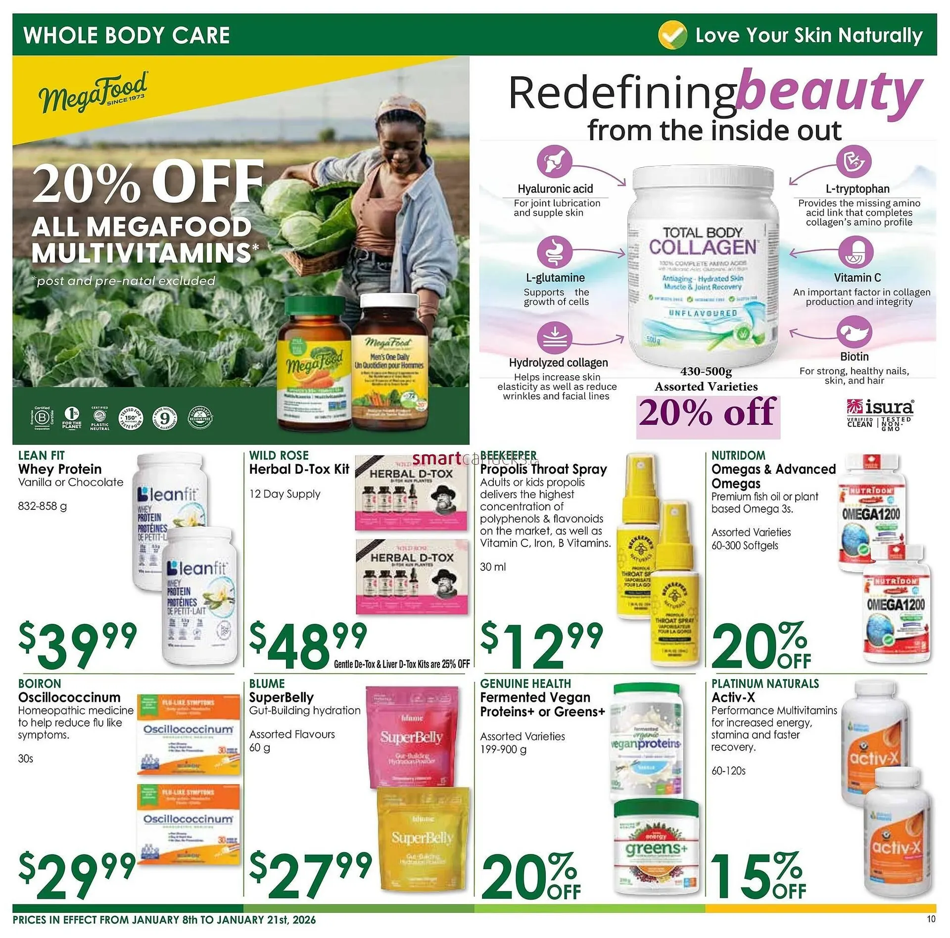 Nature's Emporium flyer from January 8 to January 21 2026 - flyer page 10