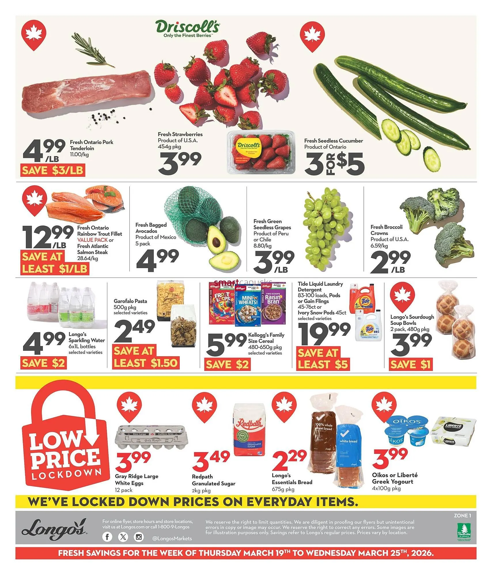 Longo's flyer from March 19 to March 25 2026 - flyer page 2
