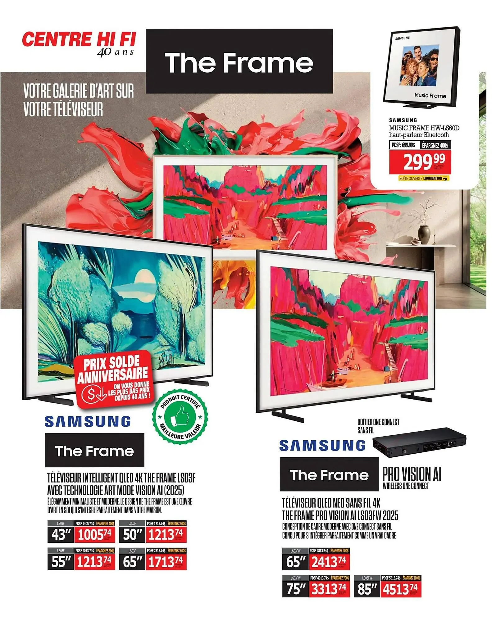 Centre Hi-Fi flyer from October 3 to October 9 2025 - flyer page 14