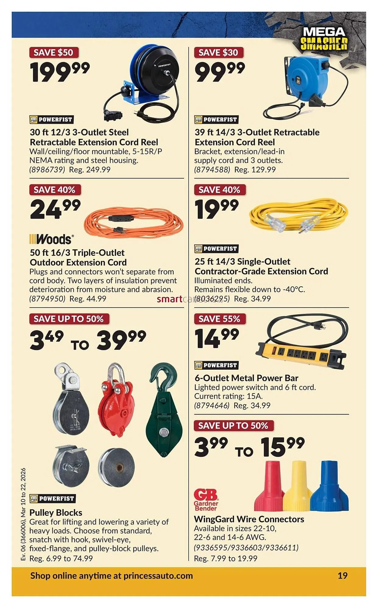 Princess Auto flyer from March 10 to March 22 2026 - flyer page 24