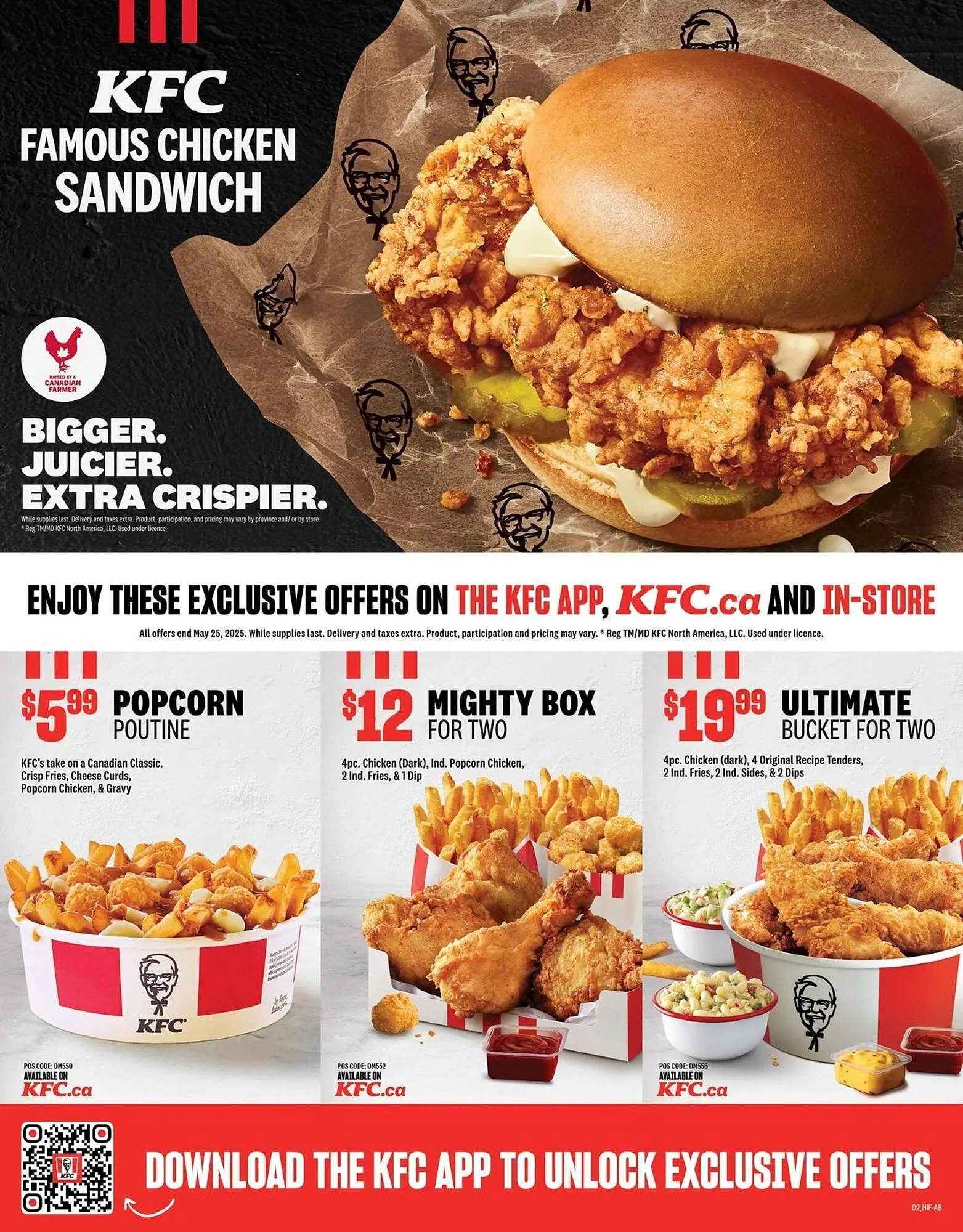 KFC flyer - 1