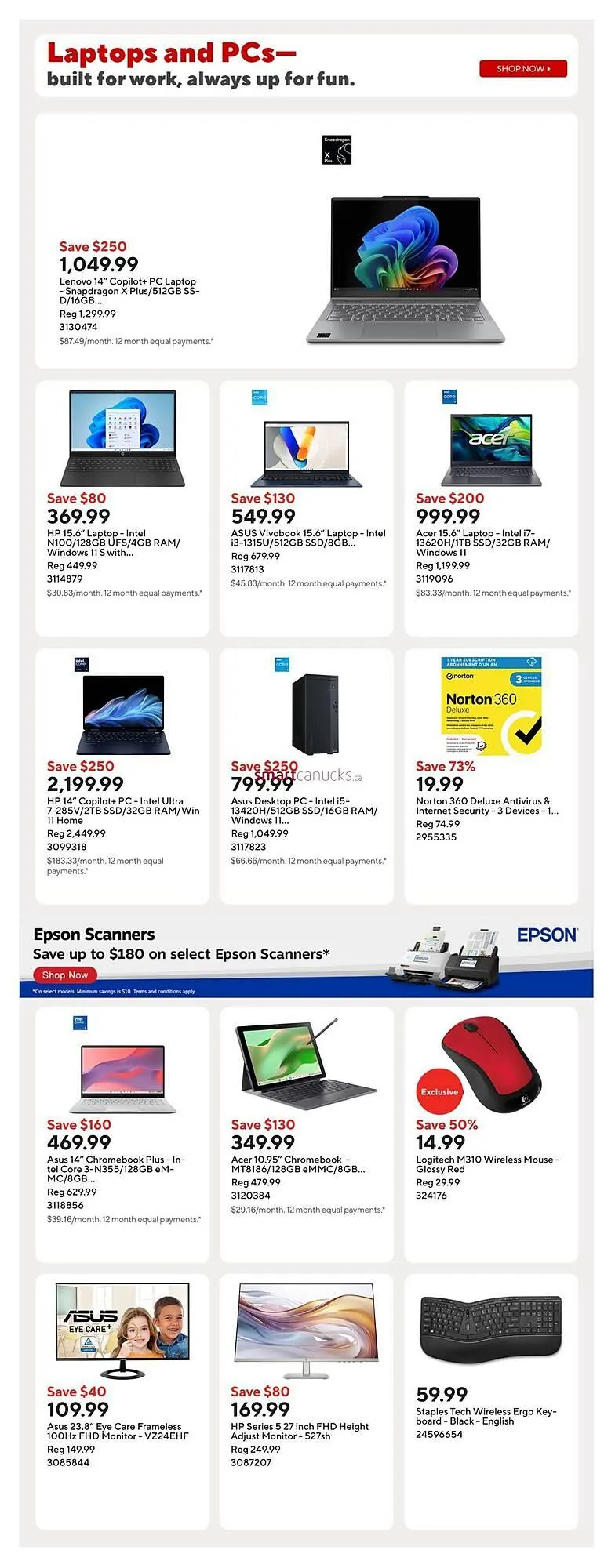Staples flyer from February 13 to February 19 2026 - flyer page 8