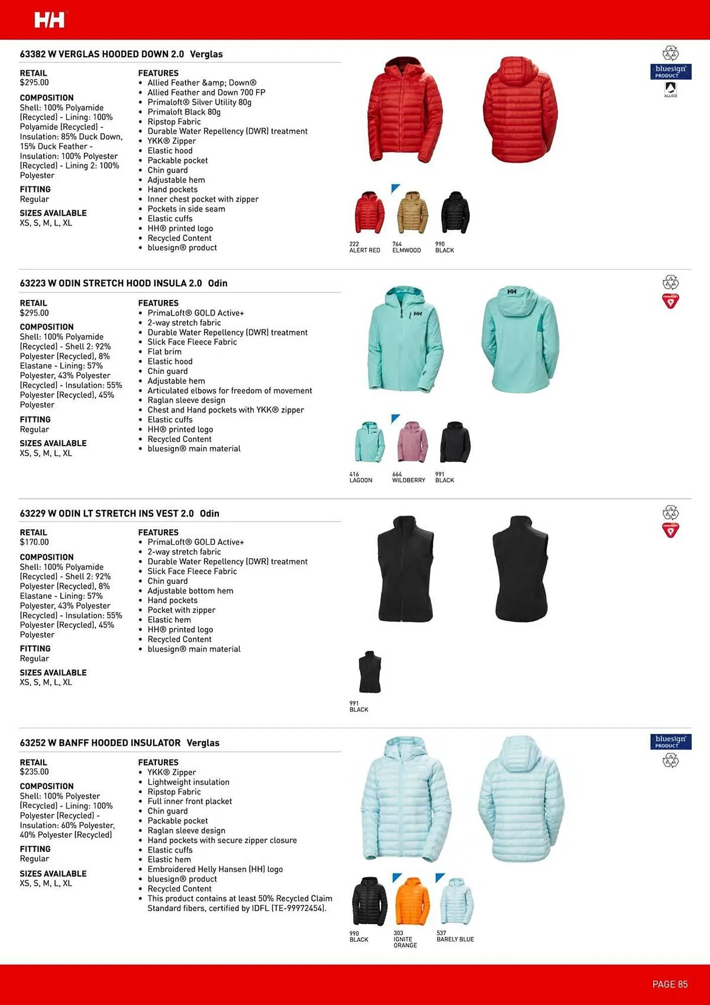 Helly Hansen flyer from March 12 to May 31 2026 - flyer page 85