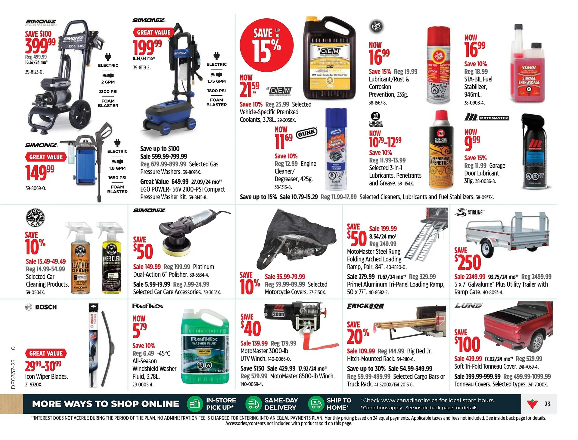 Canadian Tire flyer from September 4 to September 10 2025 - flyer page 24