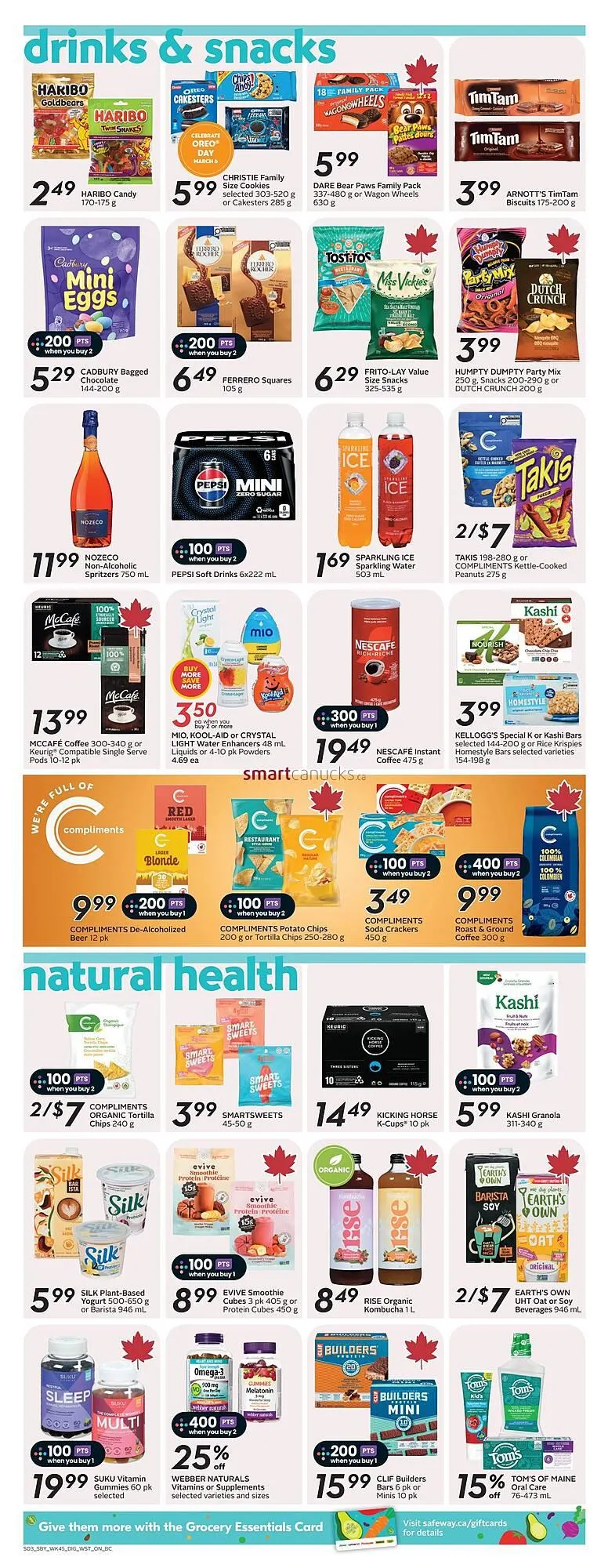 Safeway flyer from March 5 to March 11 2026 - flyer page 18