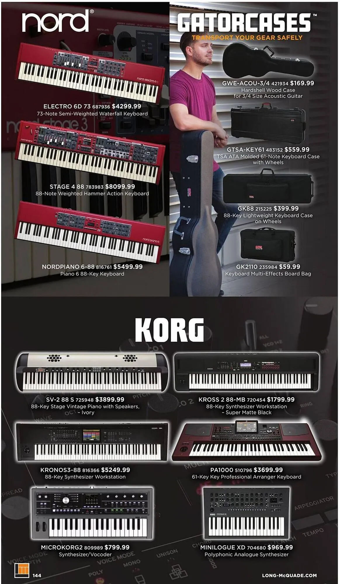 Long & McQuade flyer from October 9 to October 31 2025 - flyer page 144