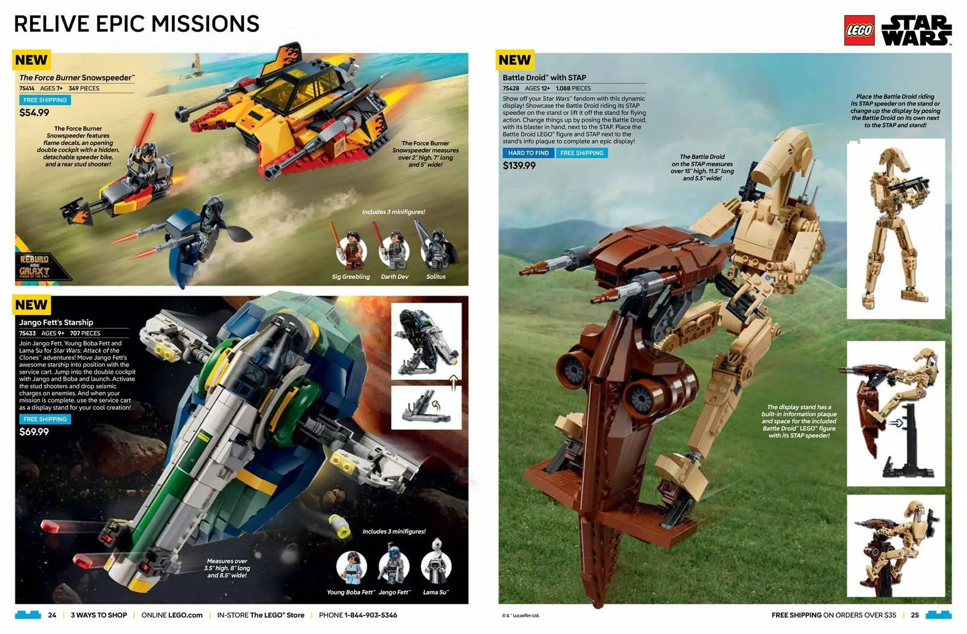 Lego flyer from September 11 to November 30 2025 - flyer page 13
