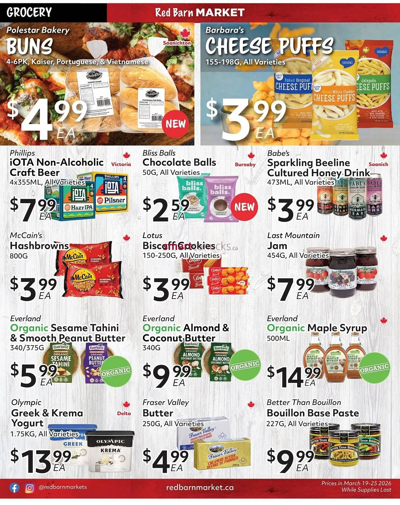 Red Barn Market flyer from March 19 to March 25 2026 - flyer page 5